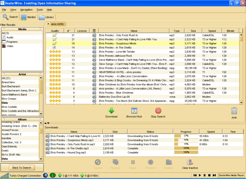 DexterWire Screenshot